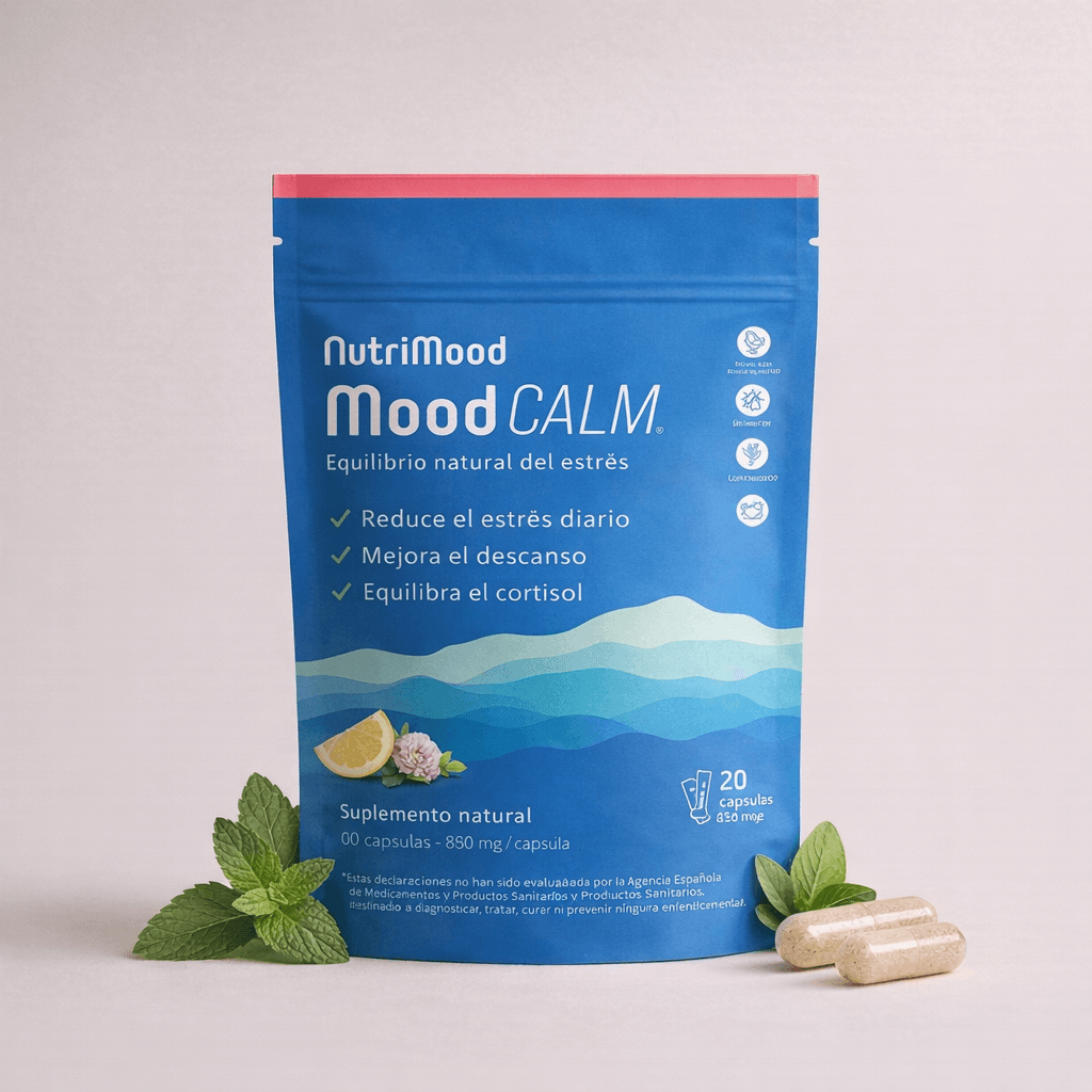 MoodCalm — suplemento en polvo para el estrés